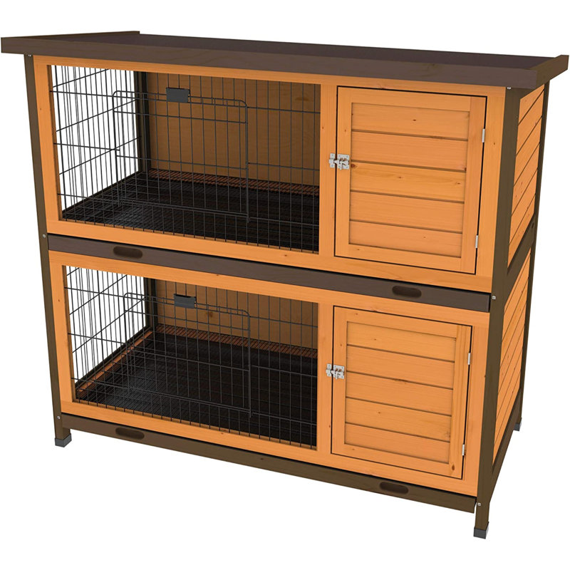 Charitee Premium Double Decker Rabbit Hutch